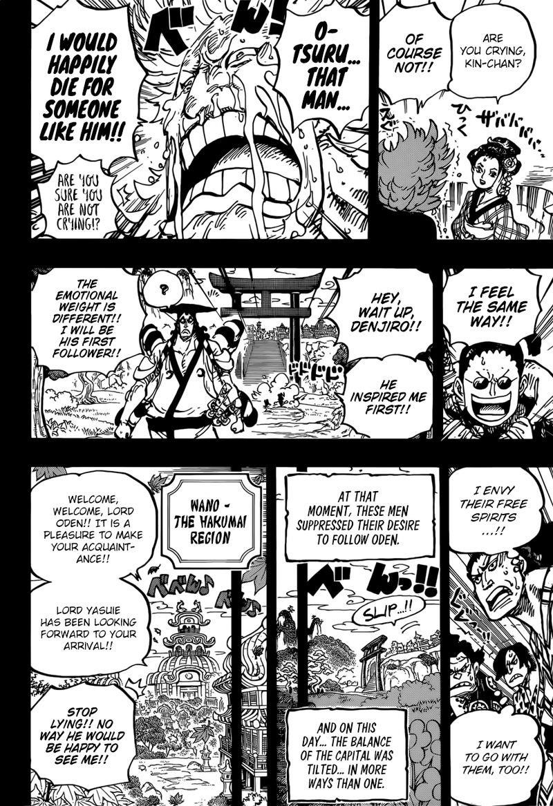 Read Manga One Piece Chapter 961 The Mountain God Incident Read Manga Online In English Manga Reading For Free