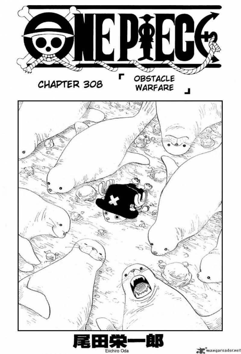 One Piece Manga Here English Chapter 308 Obstacle Warfare