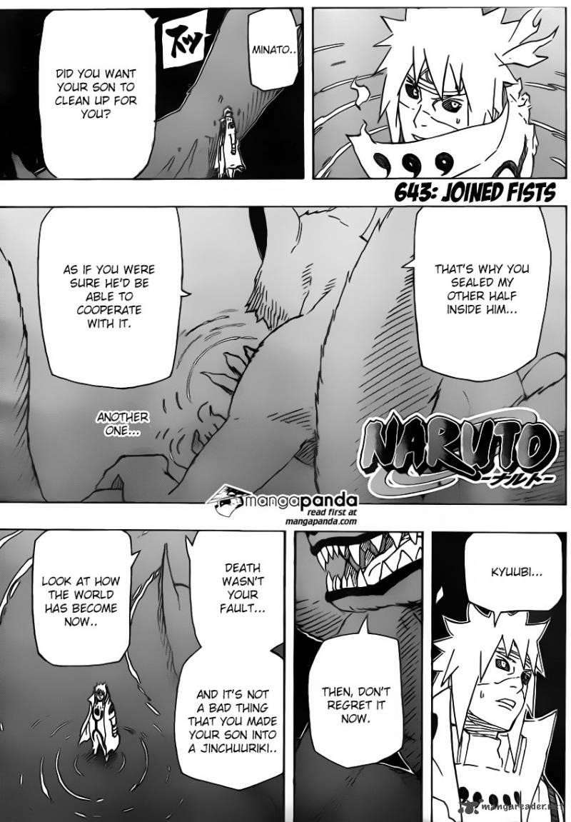 Read Naruto Chapter 643 Joined Fists 5005