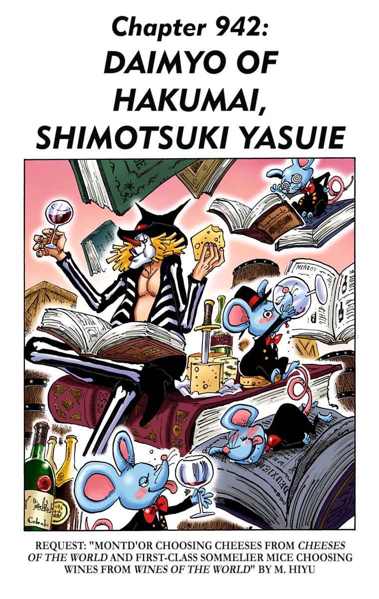 Read Manga One Piece Colored Manga Chapter 942 Read Manga Online In English Free Manga Reading