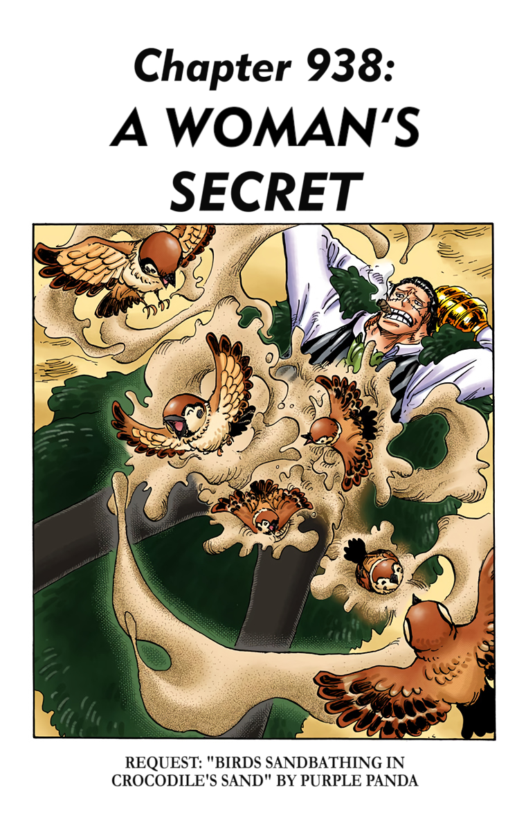 One Piece Colored Manga Manga Here English Chapter 938