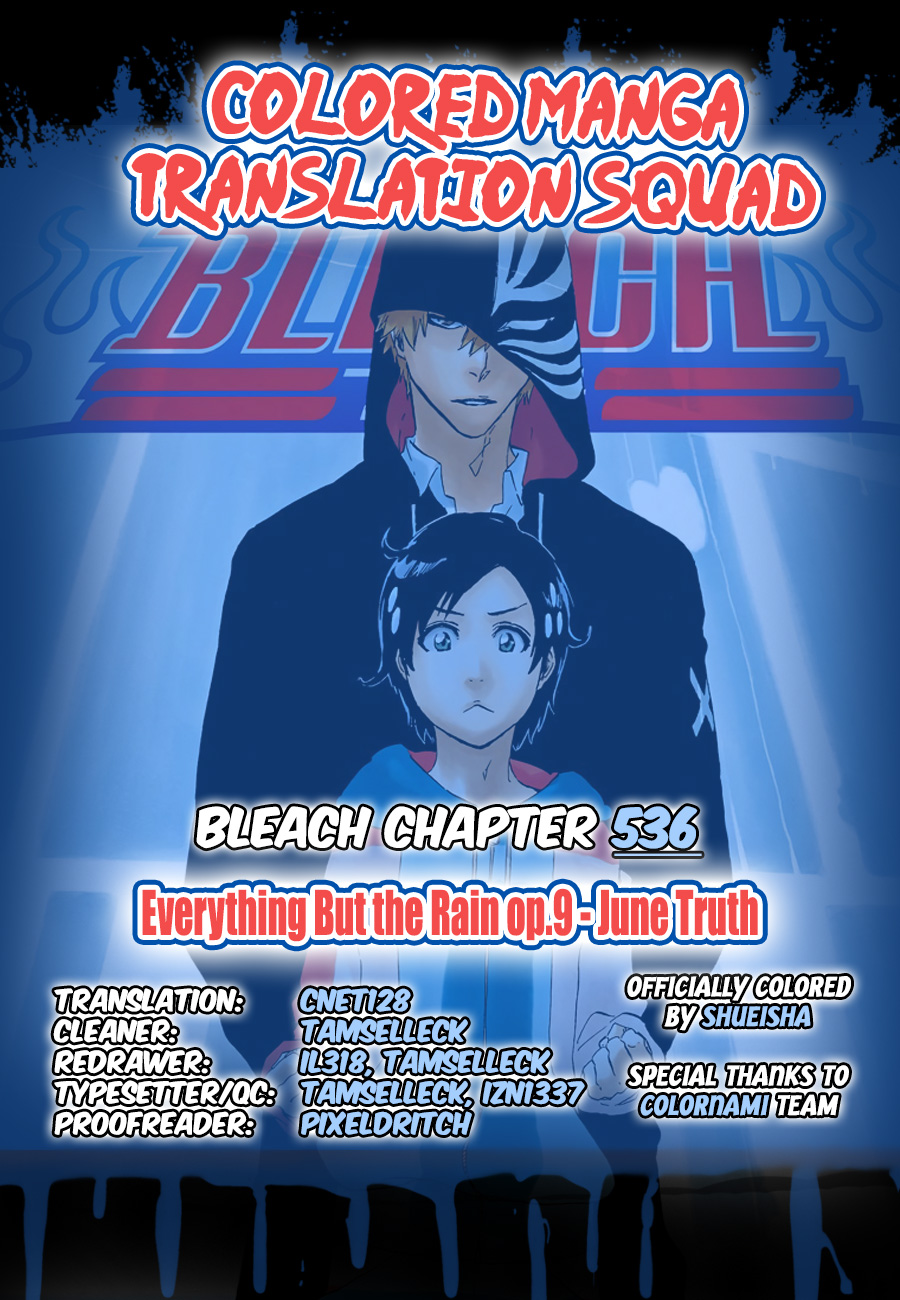 Read Bleach colored manga - Chapter 536